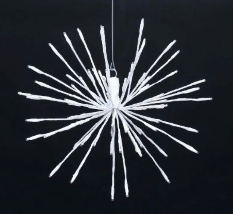 Warm White Spritzer 24in