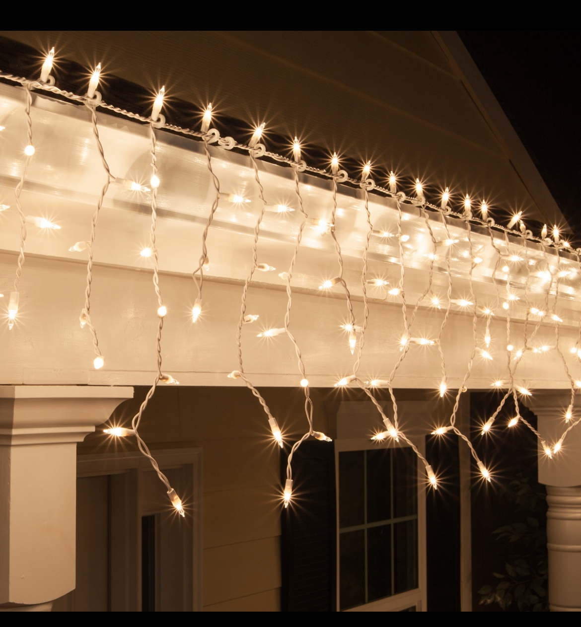 String Icicle 9.5ft Pure White