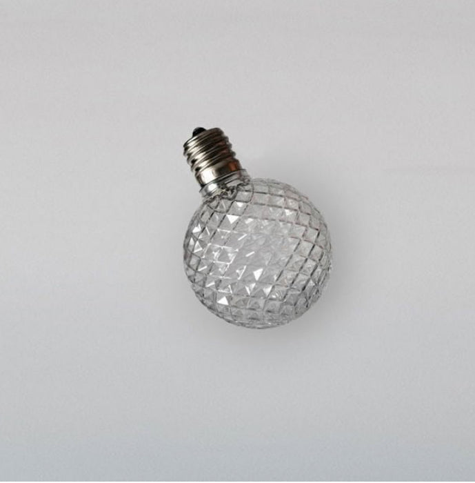 G50 Warm White Faceted 120V (Pack of 5)