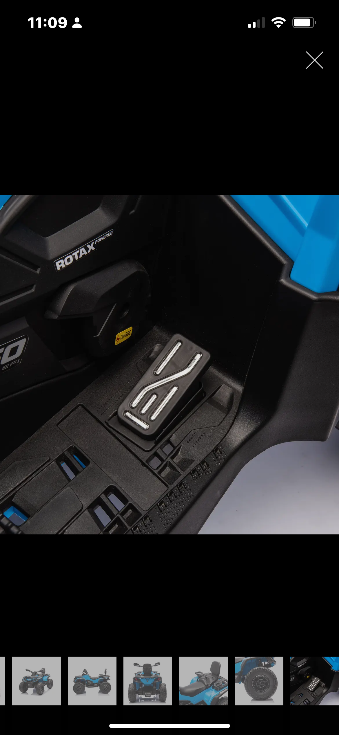 Can Am Outlander 24 Volt Ride on Atv.