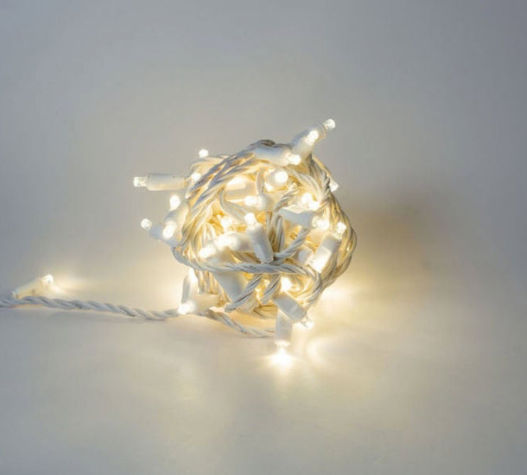 5MM Warm White 50L 6in 25ft