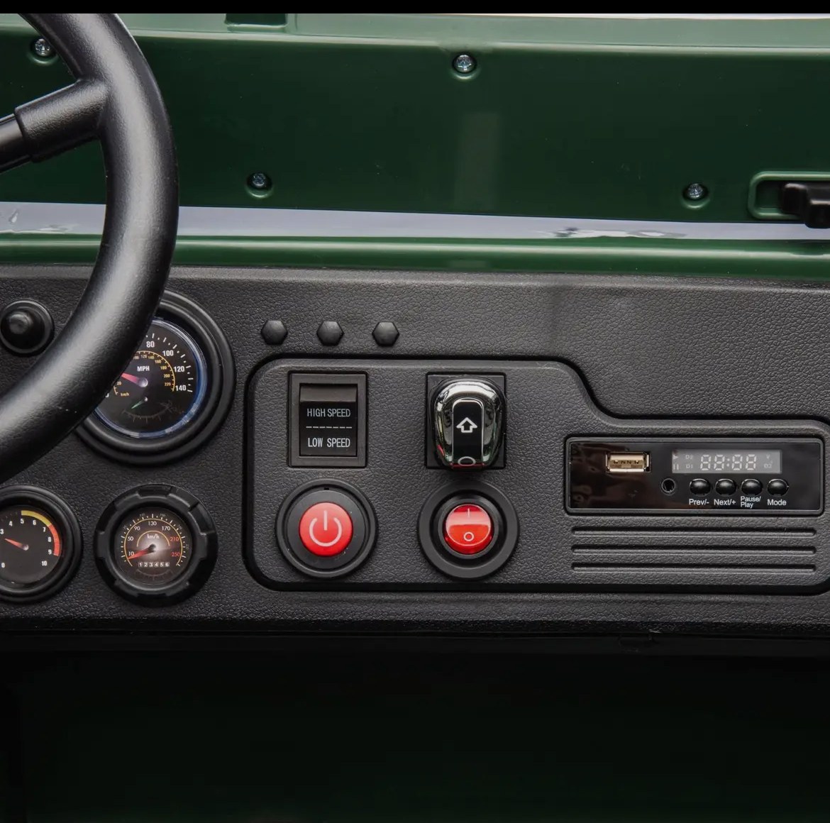 24 volt military jeep