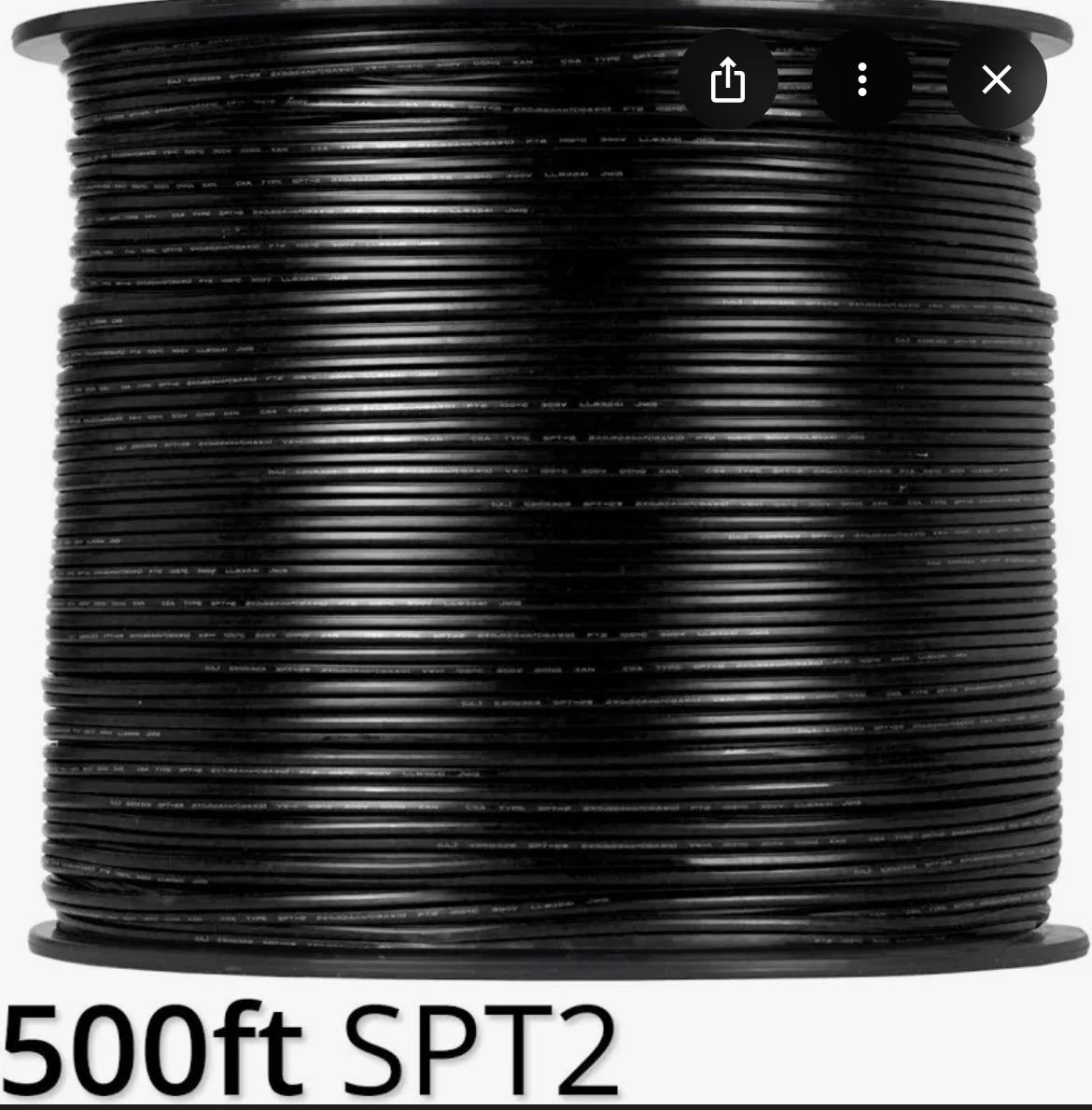 SPT-2 Zip Wire 500ft