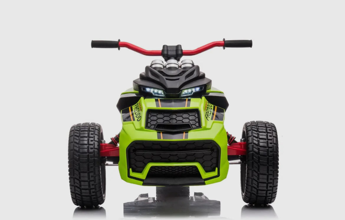 24 volt spider 2 seater Ride-on 3 wheel motorcycle.