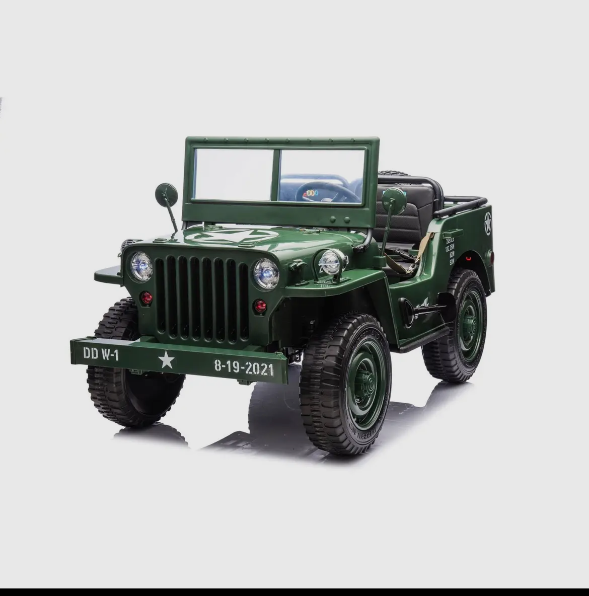24 volt military jeep
