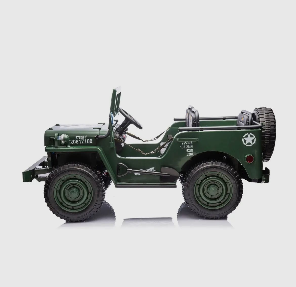 24 volt military jeep