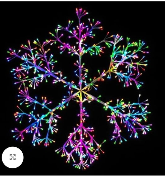 Sparkler Snowflake RGBWW 60in