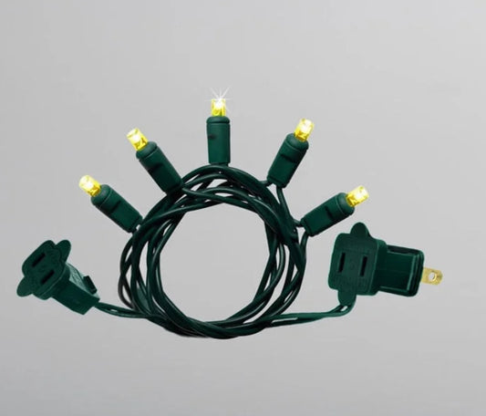 5MM Warm White Twinkle 50L 6in