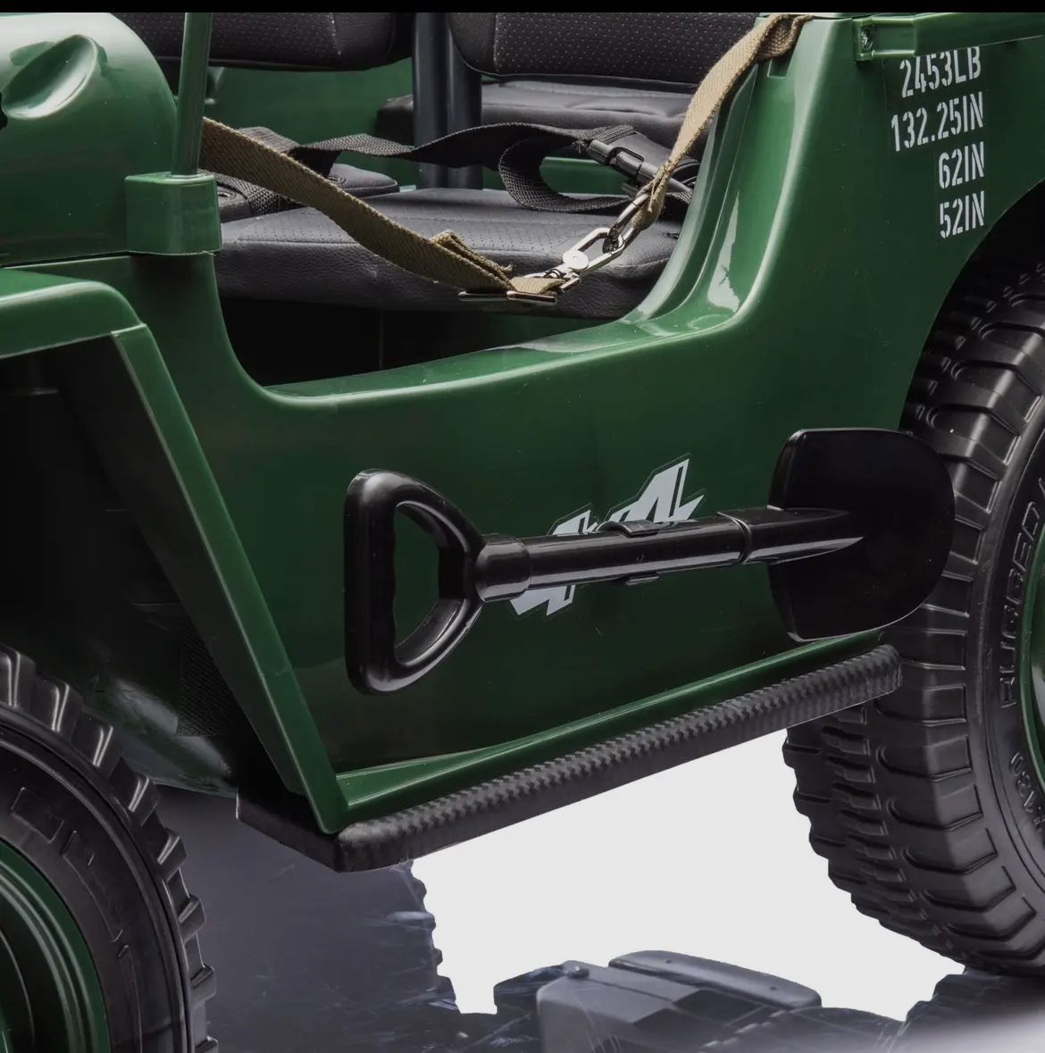 24 volt military jeep