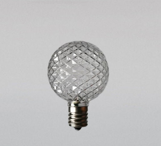 G50 Warm White Faceted 120V (Pack of 5)