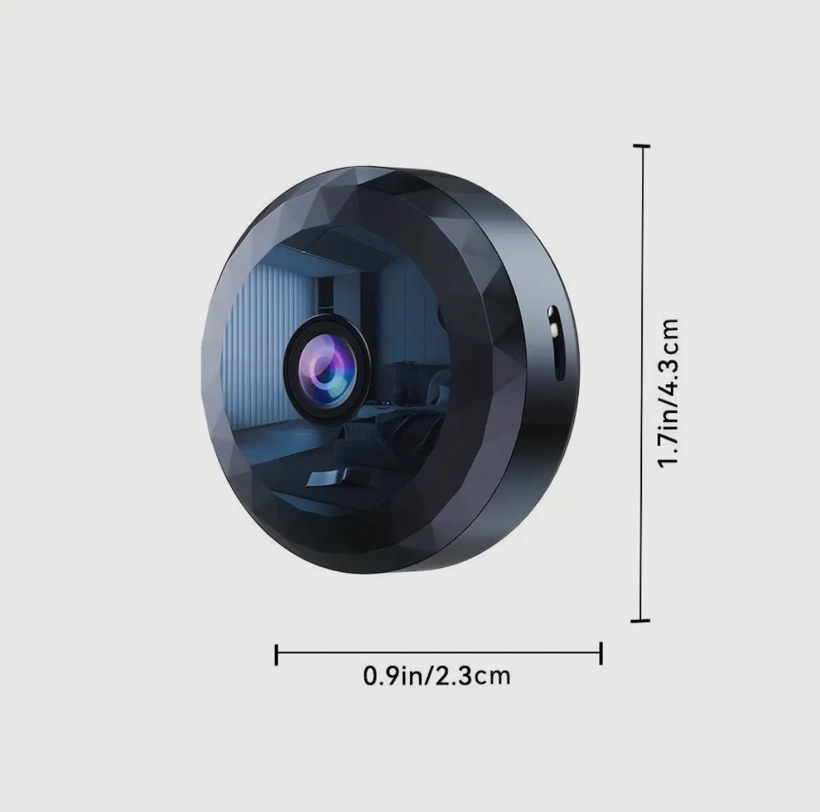 Wireless mini HD WiFi security cameras. 🎥