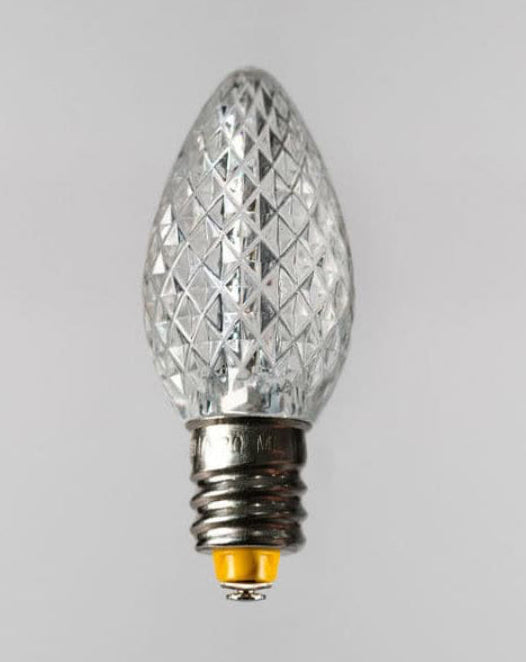 C7 Faceted Warm White