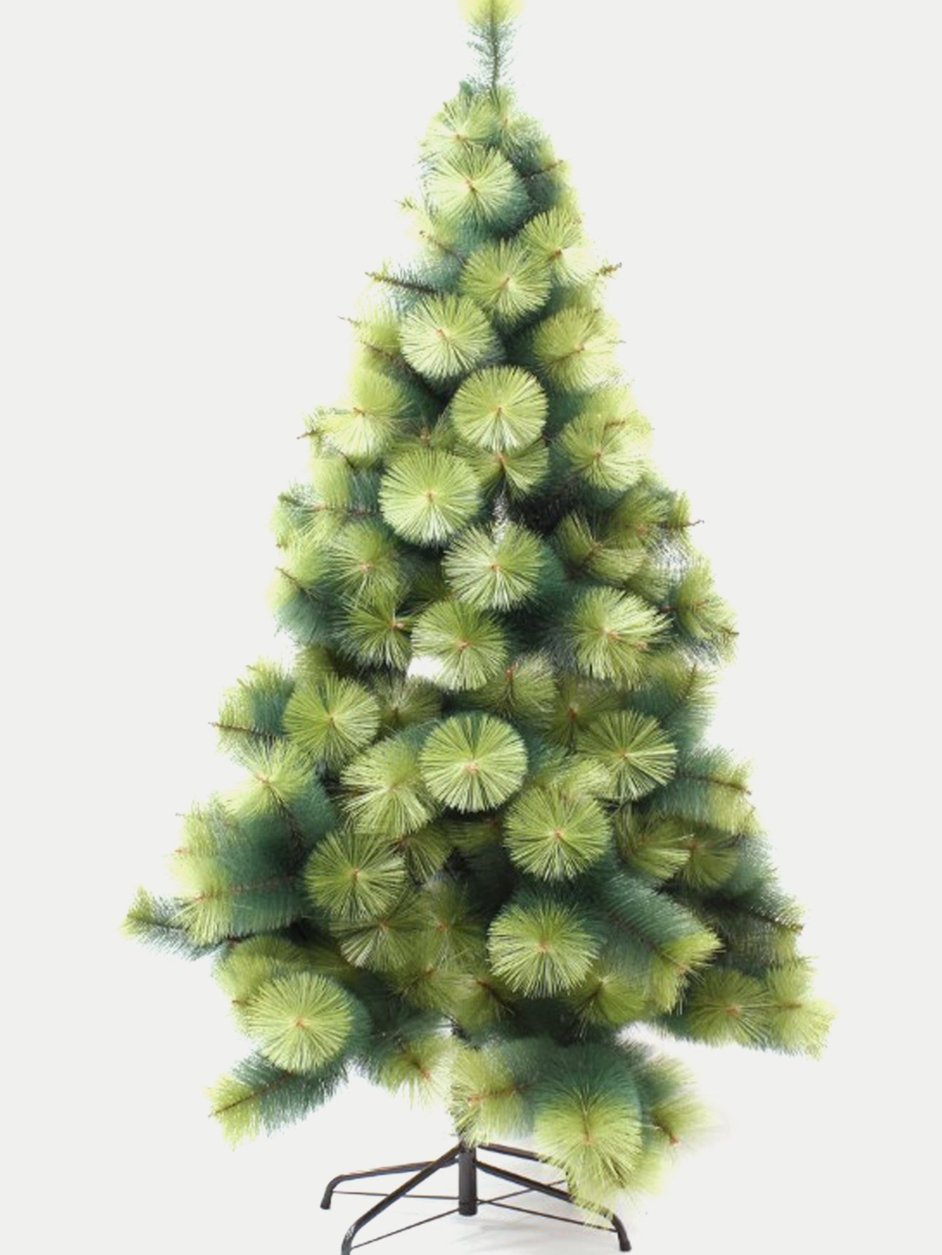 PVC Christmas Tree with lush green branches — installed by A Stuart’s Christmas for home and restaurant décor.